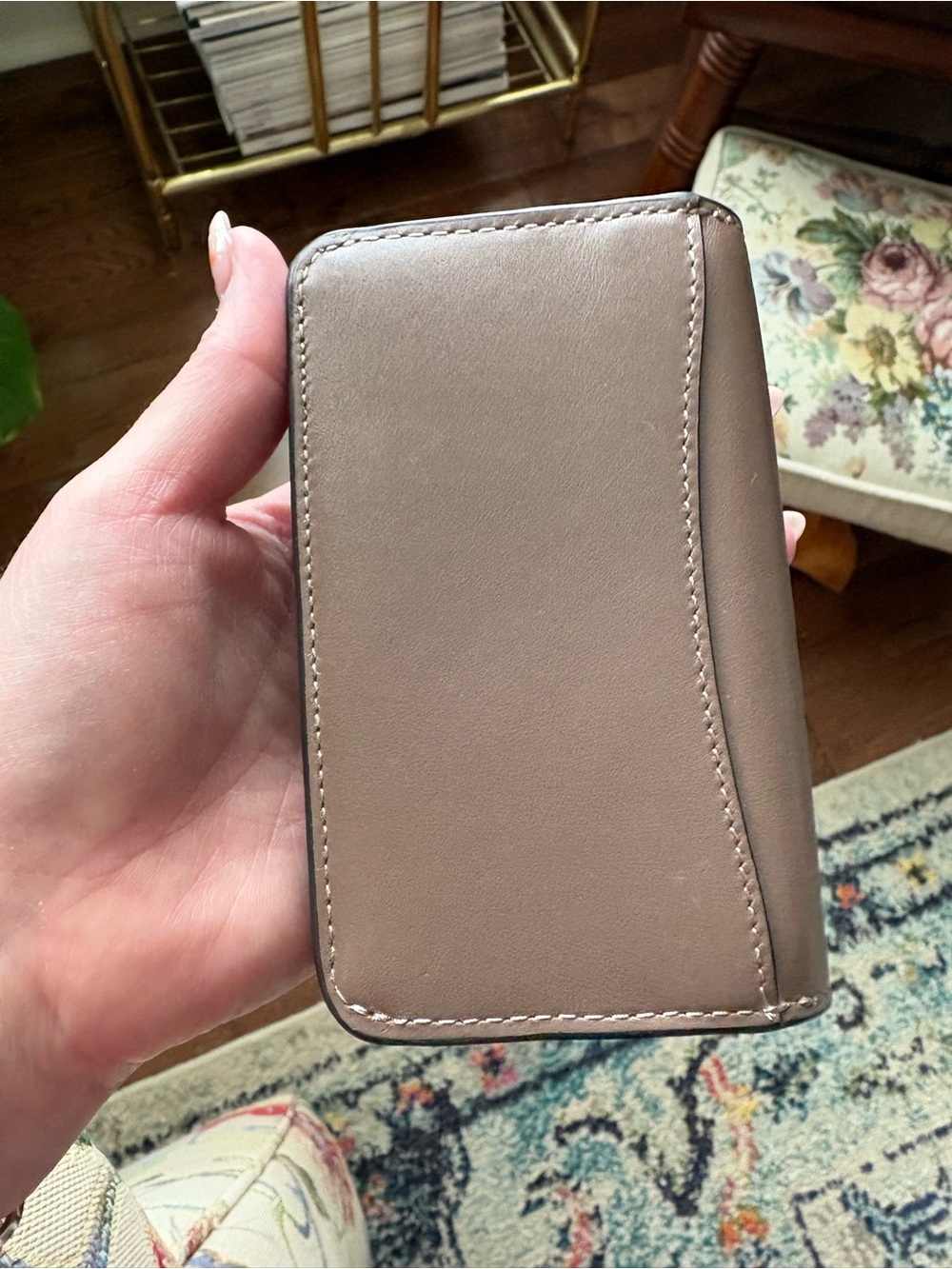 Coach Taupe Slim Wallet - Picture 5 of 9